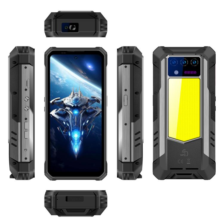 Oukitel WP100 激光測距儀三防機，12GB+512GB，夜視，2億像素，6.8英寸安卓14聯發科天璣7300八核，NFC, OTG, 網絡：5G