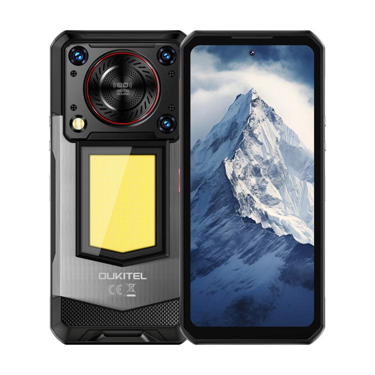 Oukitel WP56三防機，12GB+512GB，1億8百萬像素，6.8英寸安卓15聯發科天璣7050八核，NFC, OTG, 網絡：5G