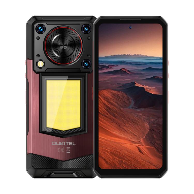 Oukitel WP56三防機，12GB+512GB，1億8百萬像素，6.8英寸安卓15聯發科天璣7050八核，NFC, OTG, 網絡：5G