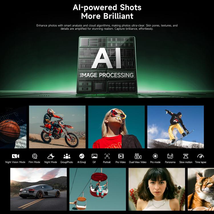 Ulefone Armor 33 IP68/IP69K三防機 12GB+512GB 6.95英寸 安卓15聯發科Helio G100八核，4G網絡 OTG, NFC, LED燈