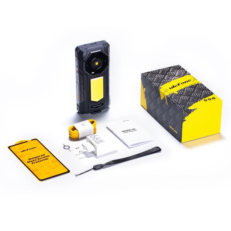 Ulefone Armor 33 IP68/IP69K三防機 12GB+512GB 6.95英寸 安卓15聯發科Helio G100八核，4G網絡 OTG, NFC, LED燈  , Armor 33