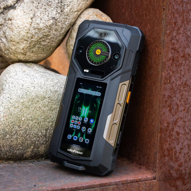 Ulefone Armor 33 Pro IP68/IP69K三防機 16GB+512GB，夜視 6.95英寸+3.4英寸雙屏,  安卓14聯發科天璣7300X八核5G網絡 OTG, NFC