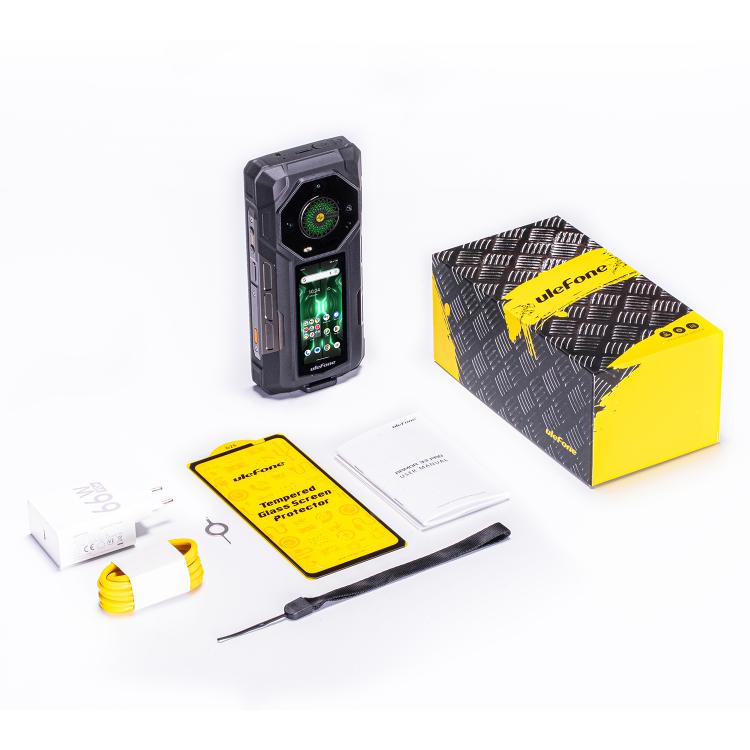 Ulefone Armor 33 Pro IP68/IP69K三防機 16GB+512GB，夜視 6.95英寸+3.4英寸雙屏,  安卓14聯發科天璣7300X八核5G網絡 OTG, NFC
