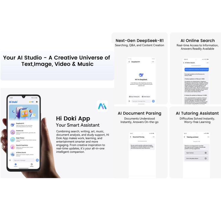 Blackview WAVE 9C，4GB+128GB，6.56英寸安卓15 紫光展銳T603 SC9863A 八核,  OTG, 4G網絡