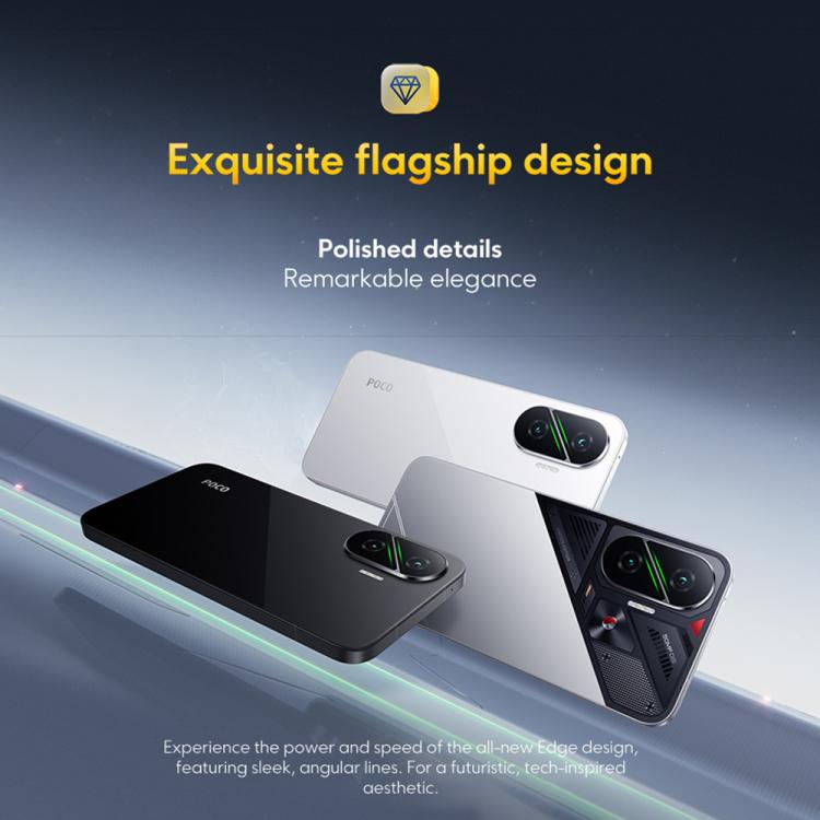 Xiaomi POCO F7 Global國際版，12GB+512GB，屏幕指紋，6.83英寸Xiaomi HyperOS 2 第四代驍龍 8s 八核，NFC，網絡：5G