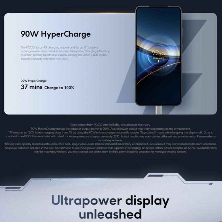 Xiaomi POCO F7 Global國際版，12GB+256GB，屏幕指紋，6.67英寸Xiaomi HyperOS 2 第3代驍龍 8八核，NFC，網絡：5G