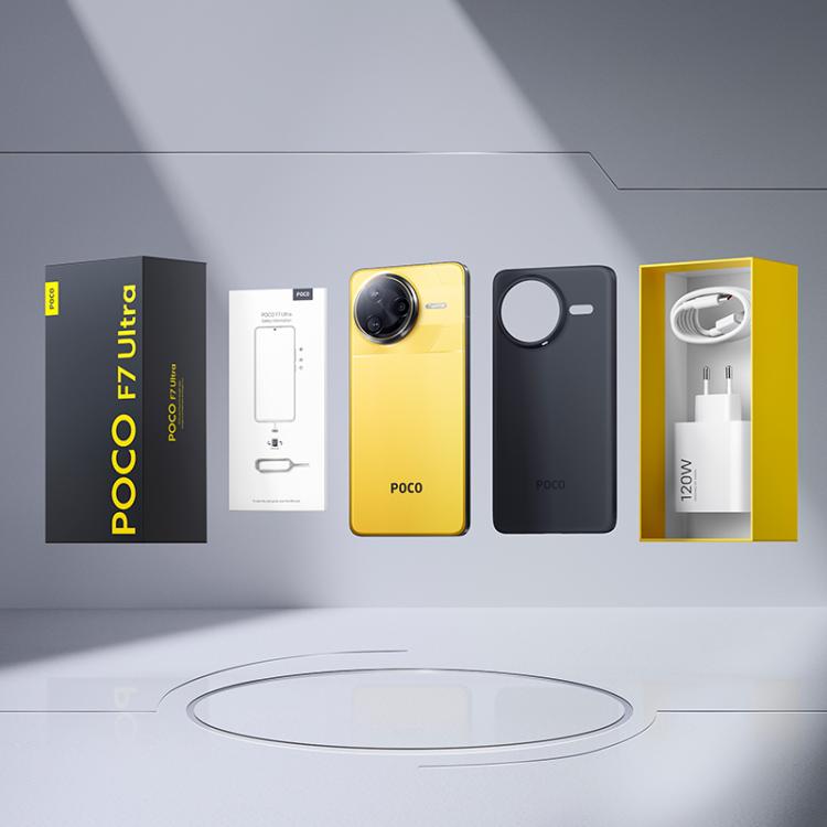 Xiaomi POCO F7 Ultra 國際版，12GB+256GB，屏幕指紋，6.67英寸Xiaomi HyperOS 2 驍龍 8 Elite八核，NFC，網絡：5G