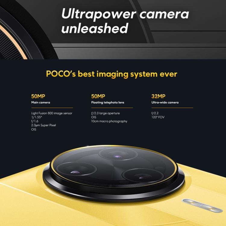 Xiaomi POCO F7 Ultra 國際版，16GB+512GB，屏幕指紋，6.67英寸Xiaomi HyperOS 2 驍龍 8 Elite八核，NFC，網絡：5G