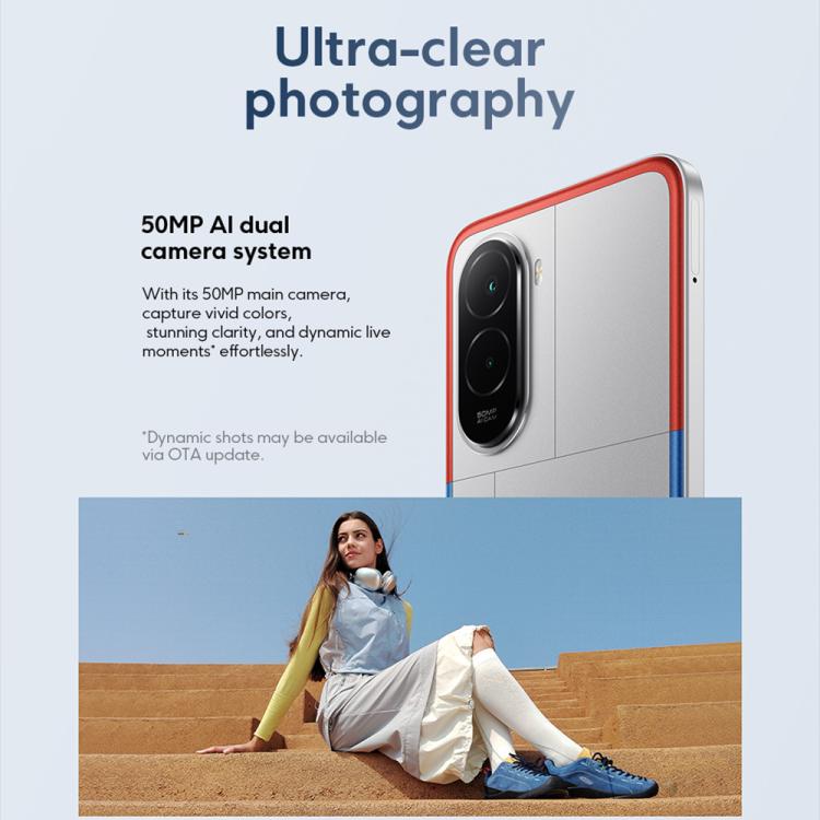 Xiaomi POCO M7國際版，6GB+128GB，側鍵指紋，6.9英寸Xiaomi HyperOS 2驍龍 685 4G八核，NFC，網絡：4G