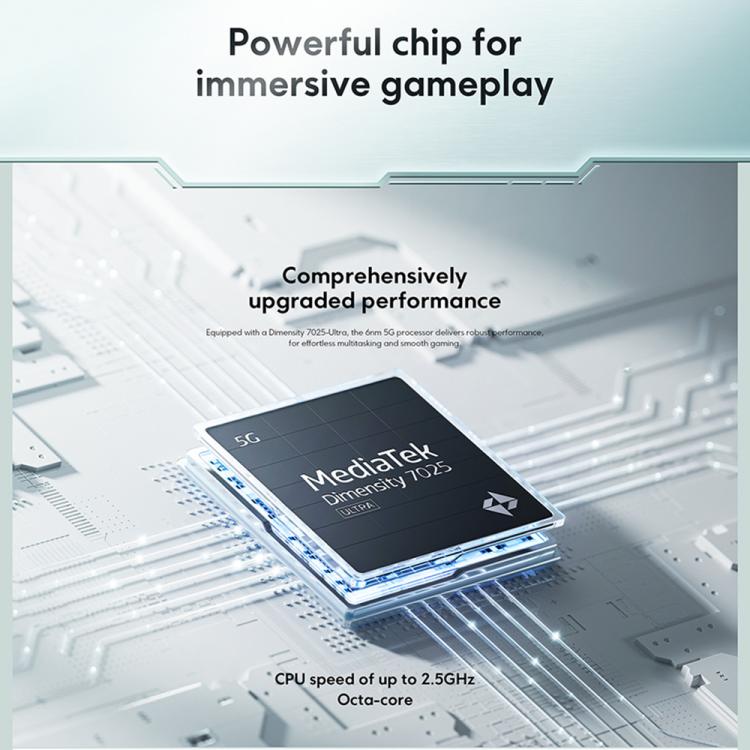 Xiaomi POCO M7 Pro 5G 國際版，8GB+256GB，屏幕指紋，6.67英寸Xiaomi HyperOS 2 天璣7025-Ultra八核，NFC，網絡：5G