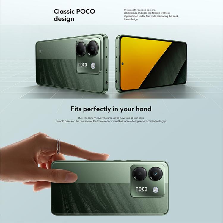 Xiaomi POCO M7 Pro 5G 國際版，8GB+256GB，屏幕指紋，6.67英寸Xiaomi HyperOS 2 天璣7025-Ultra八核，NFC，網絡：5G