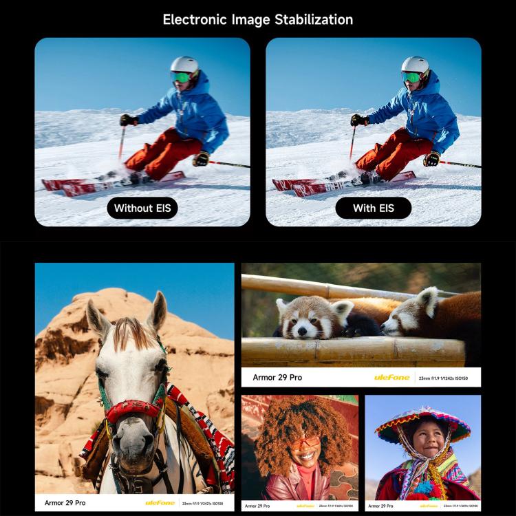 Ulefone Armor 29 Pro 三防機  16GB+512GB,  夜視，6.67英寸 + 1.04 英寸安卓15天璣7400八核, 網絡：5G, NFC