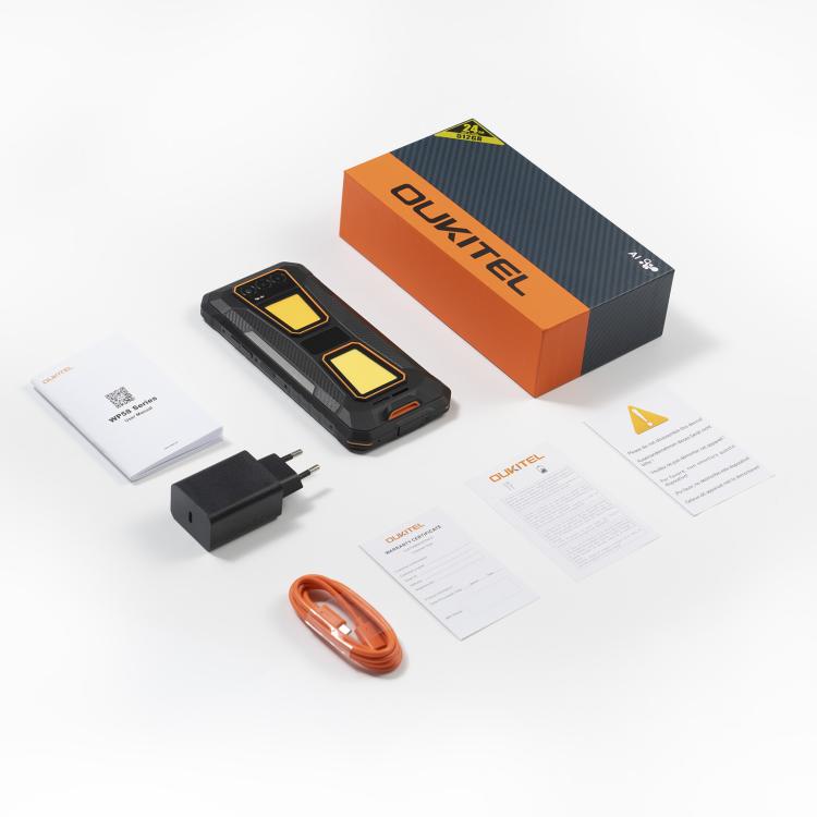 Oukitel WP58 Pro 三防機，側鍵指紋，8GB+512GB，6.7英寸安卓15 UMS9621S八核，NFC, OTG, 網絡：5G