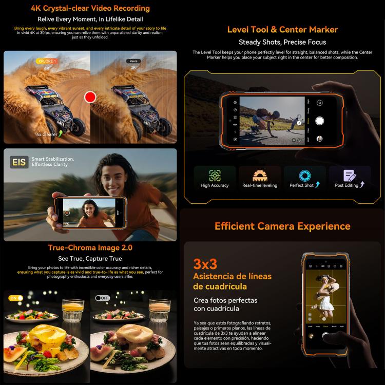 Blackview XPLORE 1，12GB+256GB，6.78英寸安卓15 MT6897天璣7050八核, 網絡：5G, OTG, NFC  , XPLORE 1 12GB+256GB