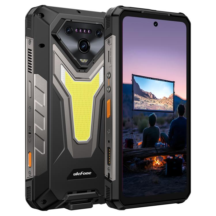 Ulefone Armor 34+，16GB+512GB，夜視，IP68/IP69K三防機  6.95英寸安卓15聯發科天璣7400X八核, 網絡：5G, NFC, OTG  , Armor 34+