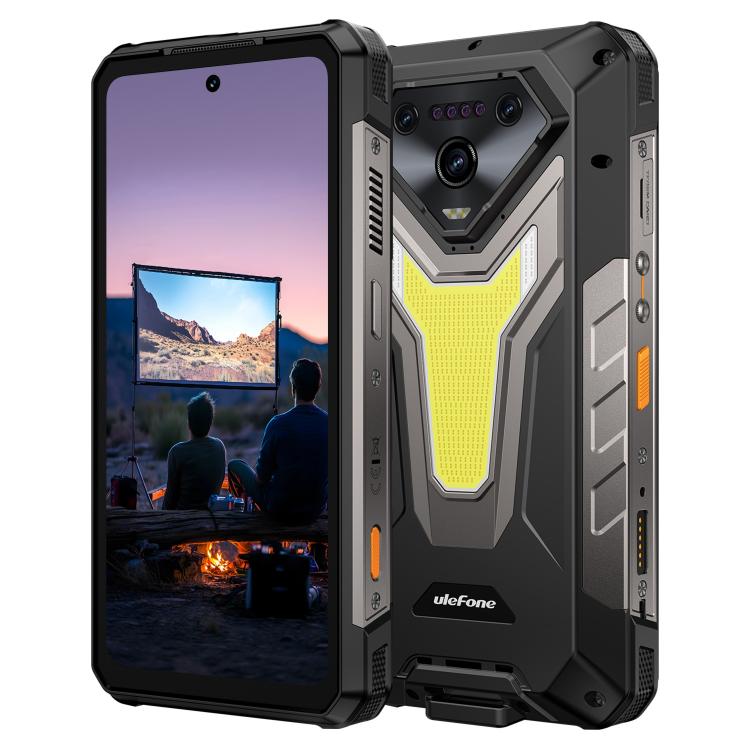Ulefone Armor 34 Pro+ 投影儀，16GB+512GB，夜視，IP68/IP69K三防機  6.95英寸安卓15聯發科天璣7400X八核, 網絡：5G, NFC, OTG  , Armor 34 Pro+