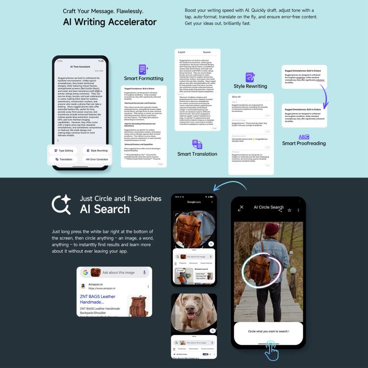 Ulefone Armor 34 Pro+ 投影儀，16GB+512GB，夜視，IP68/IP69K三防機  6.95英寸安卓15聯發科天璣7400X八核, 網絡：5G, NFC, OTG  , Armor 34 Pro+