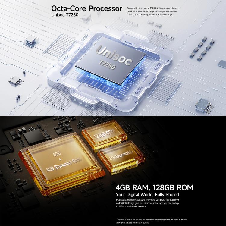 Ulefone RugKing 2 Pro，IP68/IP69K三防機  4GB+128GB，5.45英寸安卓15 Unisoc T7250八核, 網絡：4G, NFC, OTG   , RugKing 2 Pro