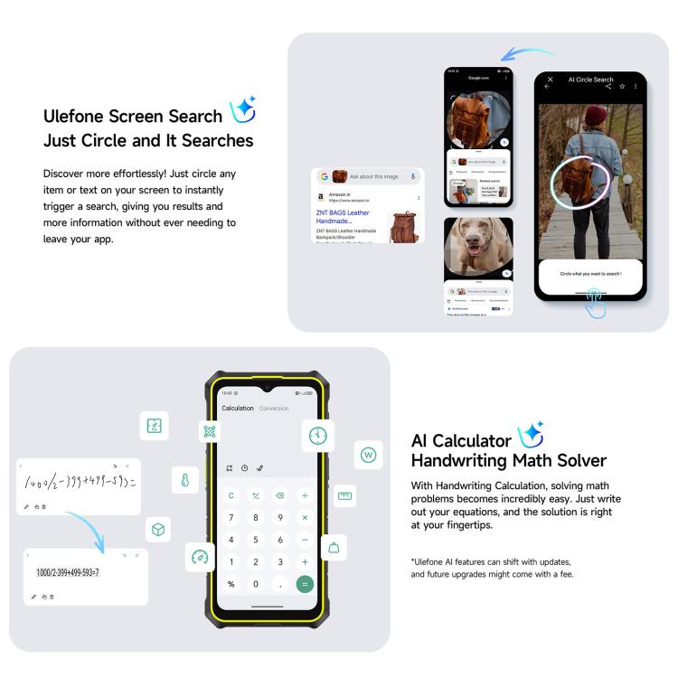 Ulefone RugKing 3 Pro，IP68/IP69K三防機  8GB+128GB，6.56英寸安卓15 Unisoc T7250八核, 網絡：4G, NFC, OTG  , RugKing 3 Pro