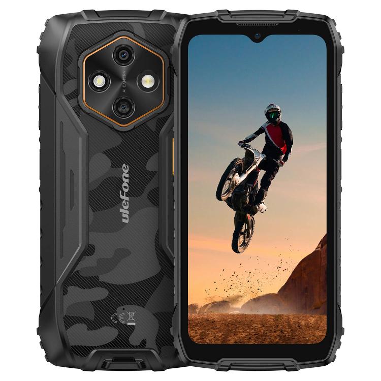 Ulefone RugKing 4 Pro，IP68/IP69K三防機，8GB+256GB，6.56英寸安卓15 Unisoc T7250八核, 網絡：4G, NFC, OTG  , RugKing 4 Pro