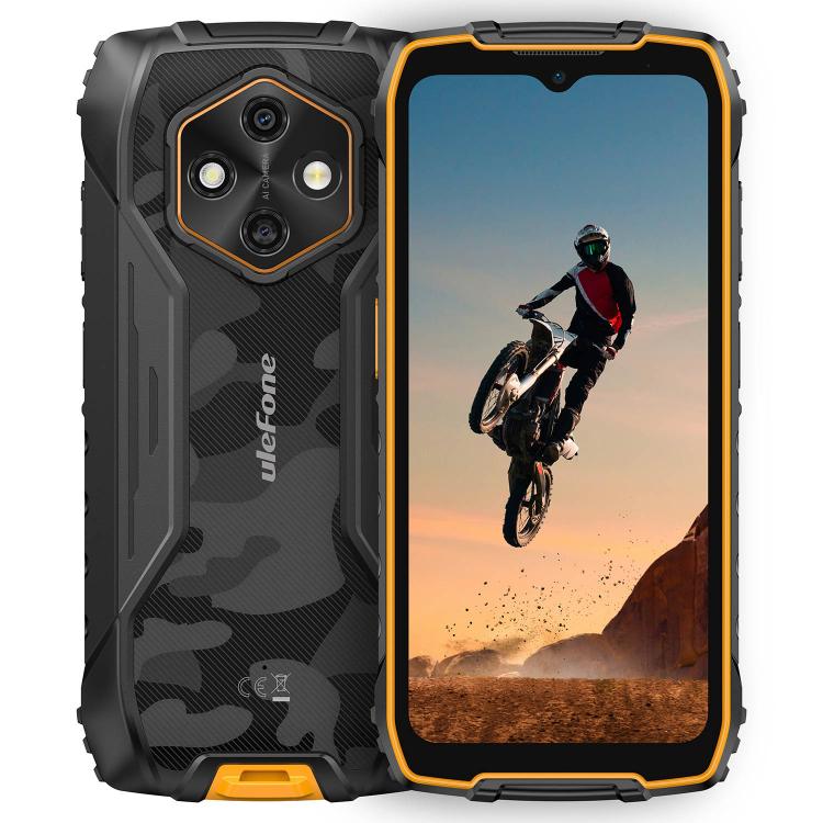 Ulefone RugKing 4 Pro，IP68/IP69K三防機，8GB+256GB，6.56英寸安卓15 Unisoc T7250八核, 網絡：4G, NFC, OTG  , RugKing 4 Pro