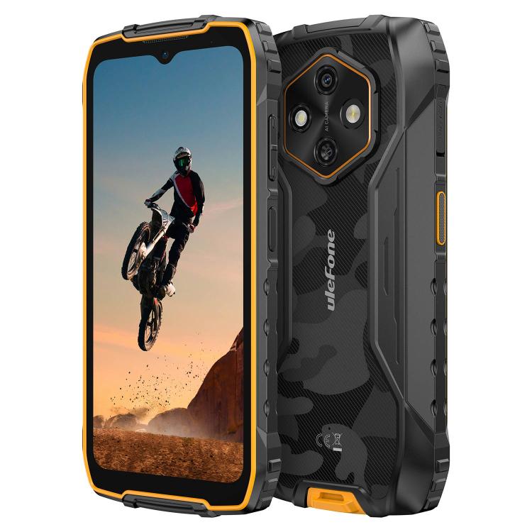 Ulefone RugKing 4 Pro，IP68/IP69K三防機，8GB+256GB，6.56英寸安卓15 Unisoc T7250八核, 網絡：4G, NFC, OTG  , RugKing 4 Pro