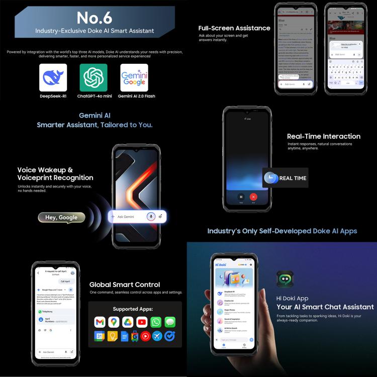 Blackview ROCK 1三防手機，8GB+256GB，6.56英寸安卓16 MT6769V/CB Helio G81八核, 網絡：4G, OTG, NFC  , ROCK 1 8GB+256GB