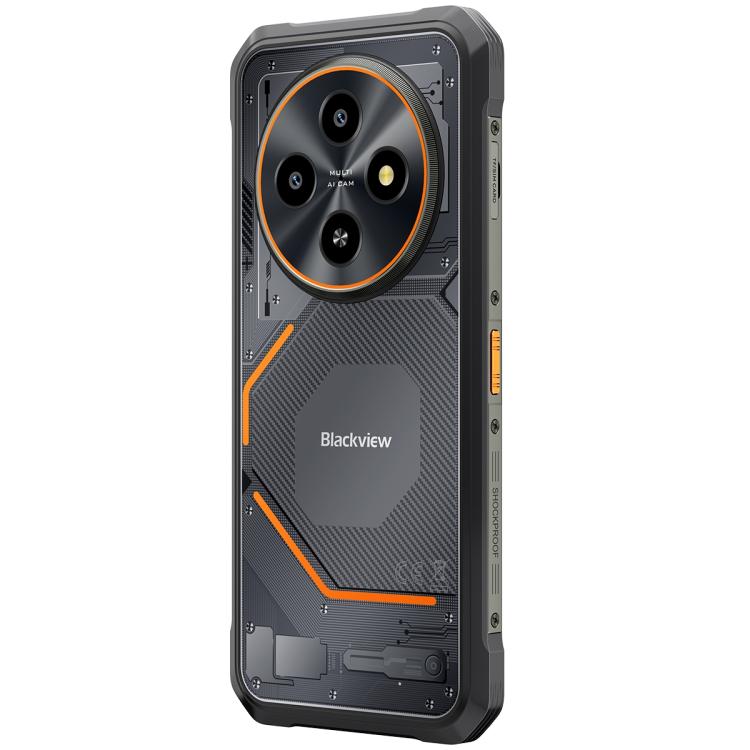 Blackview FORT 2 DK108，8GB+128GB，6.56英寸安卓15聯發科 MT6769V/CB Helio G81八核, 網絡：4G, OTG, NFC  , 8GB+128GB