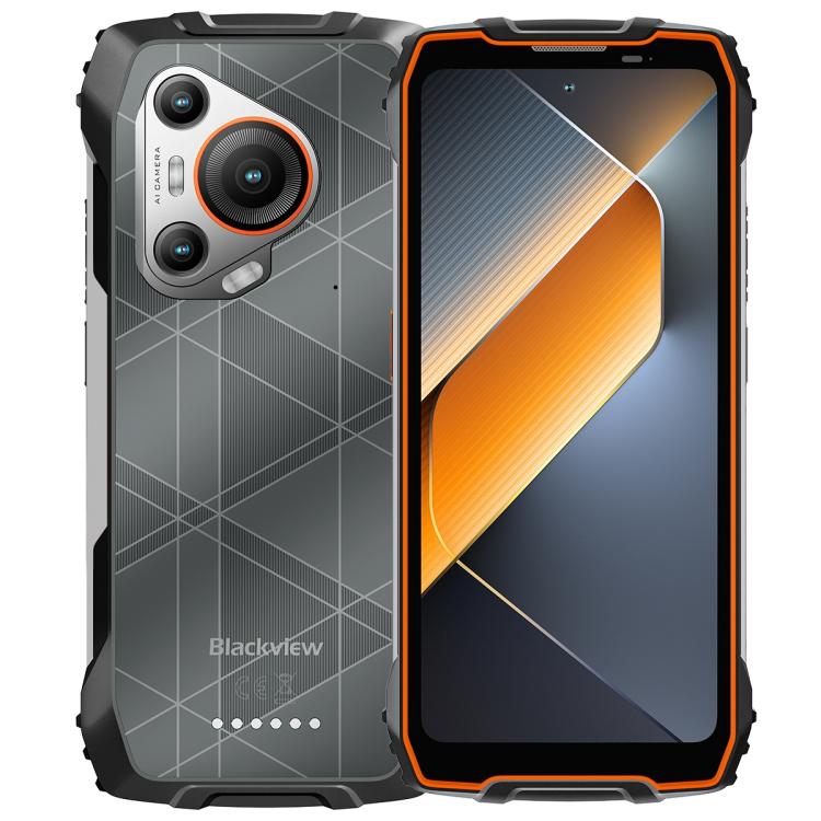 Blackview BL7000 IP68/IP69K三防機,  8GB+512GB，6.78英寸安卓15 MediaTek 天璣 6300八核, 網絡：5G, NFC, OTG  , 8GB+512GB