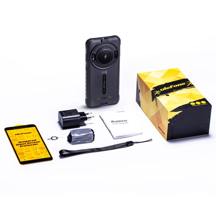 Ulefone RugKing ，IP68/IP69K三防機  8GB+128GB，5.99英寸安卓15 Unisoc T7255八核, 網絡：4G, NFC, OTG  , RugKing, 8GB+128GB