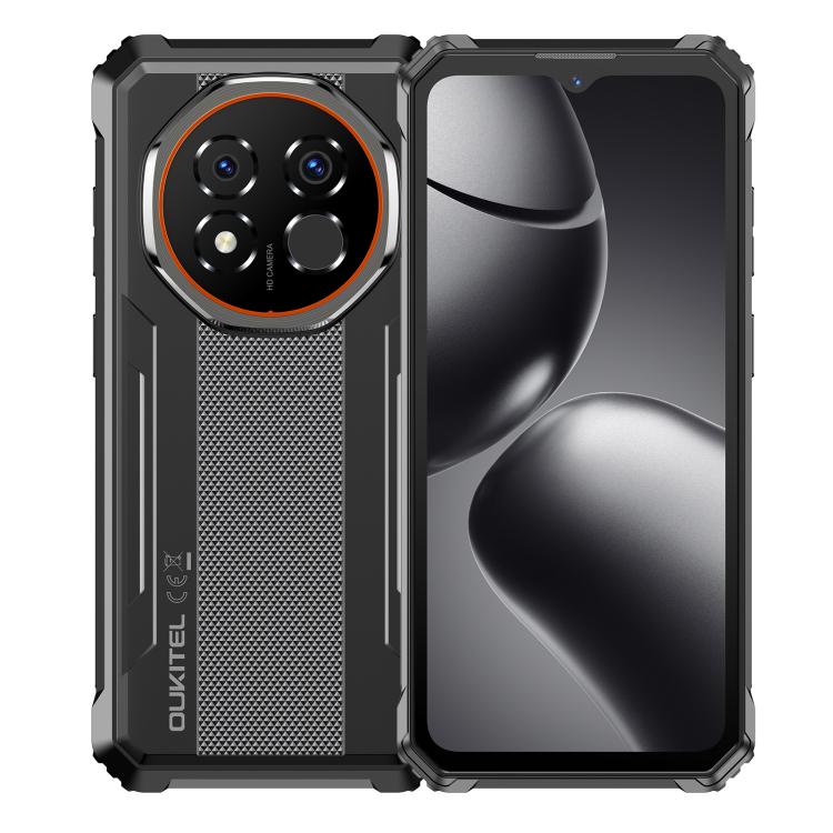 Oukitel G6，三防機， 4GB+128GB，指紋識別, 10600mAh電池，6.52英寸安卓16 紫光展銳T615八核，NFC，OTG, 網絡：4G  , 4GB+128GB
