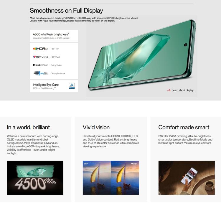 一加 12 5G 歐版EU With Charger, 12GB+256GB 屏幕指紋識別, 6.82英寸ColorOS 14.0安卓14高通驍龍8第3代八核, NFC, 5G網絡