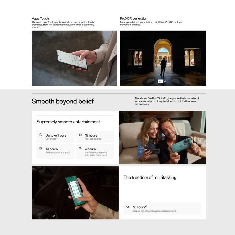 一加 12 5G 歐版EU With Charger, 12GB+256GB 屏幕指紋識別, 6.82英寸ColorOS 14.0安卓14高通驍龍8第3代八核, NFC, 5G網絡