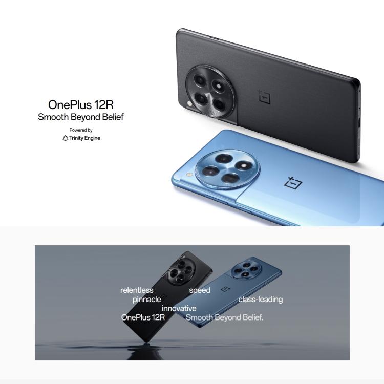 一加 12R 5G國際版, 16GB+256GB 屏幕指紋識別, 6.78英寸ColorOS 14.0安卓14高通驍龍8第2代八核, NFC, 5G網絡