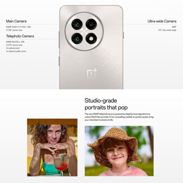 一加 13R 5G國際版, 12GB+256GB 屏幕指紋, 6.78英寸ColorOS 15.0安卓15高通驍龍8第3代八核, NFC, 5G網絡