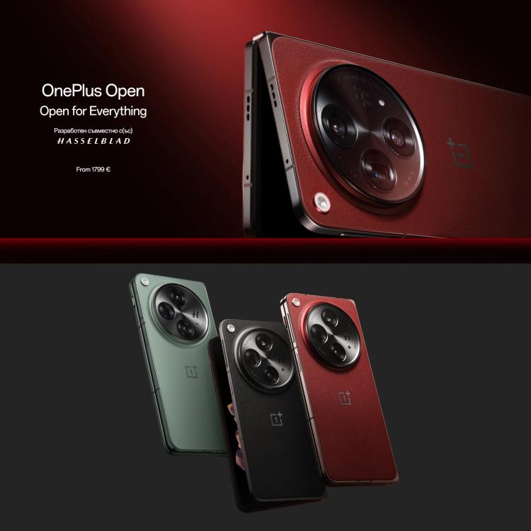 一加Open 5G 歐版, 16GB+1TB 側鍵指紋, 7.82英寸+ 6.31英寸ColorOS 13.2安卓13高通驍龍8 Gen 2八核, NFC, 5G網絡