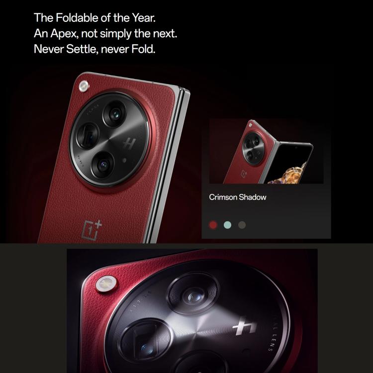 一加Open 5G 歐版, 16GB+1TB 側鍵指紋, 7.82英寸+ 6.31英寸ColorOS 13.2安卓13高通驍龍8 Gen 2八核, NFC, 5G網絡