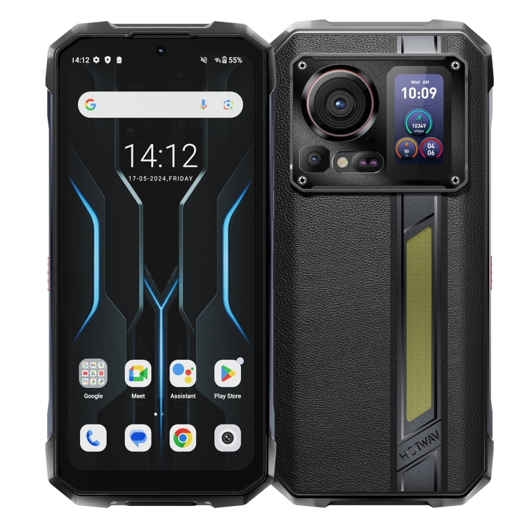HOTWAV Hyper 7 Pro三防機，16GB+256GB，6.6英寸安卓14 天璣7050 5G八核, 網絡：5G, OTG, NFC