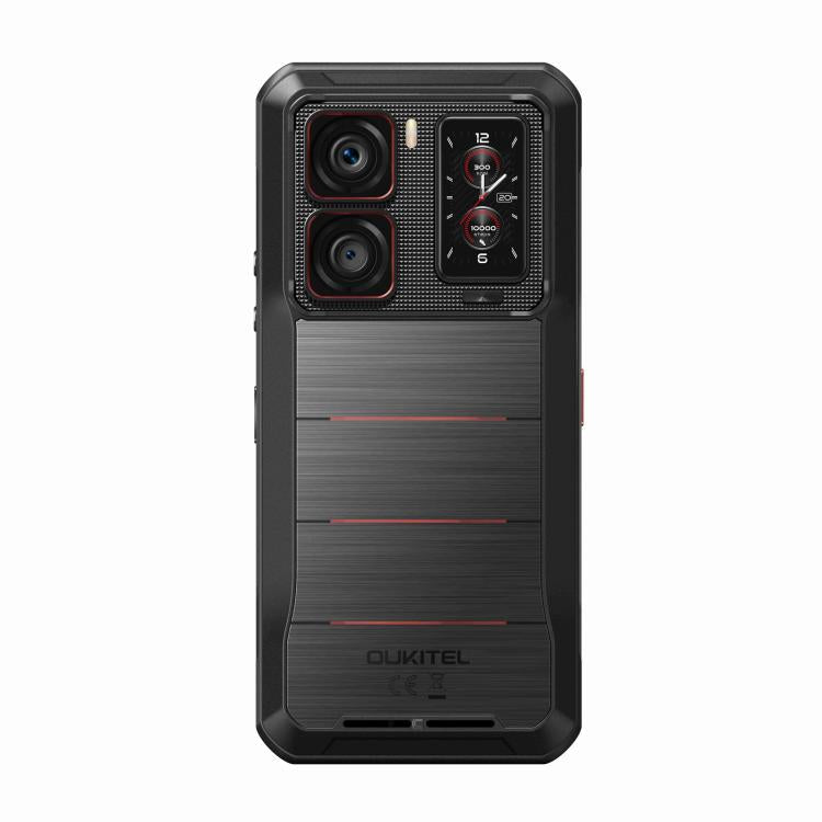 Oukitel WP300三防機帶手錶，12GB+512GB，6.8英寸安卓15聯發科天璣7050八核，NFC, OTG, 網絡：5G