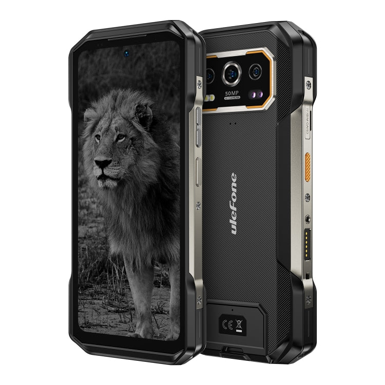 Ulefone Armor 27 Pro三防機, 12GB+256GB, 夜視，6.78英寸安卓14 天璣6300八核, 網絡：5G, NFC