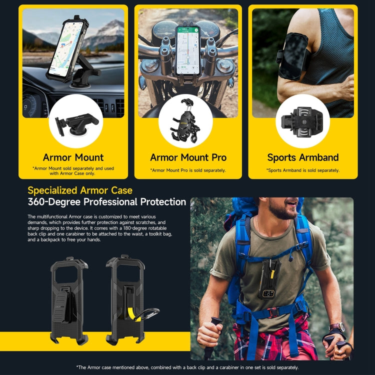 Ulefone Armor 27T Pro三防機, 12GB+256GB, 熱成像，夜視，6.78英寸安卓14 天璣6300八核, 網絡：5G, NFC