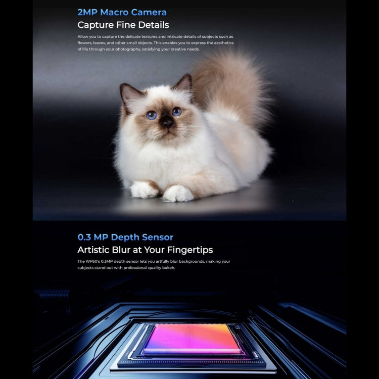 Oukitel WP50 5G三防機, 4GB+256GB, 6.6英寸聯發科天璣6100+八核，NFC，OTG, 網絡：5G