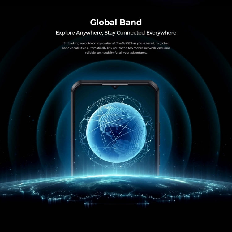 Oukitel WP52 5G三防機, 4GB+256GB, 6.6英寸聯發科天璣6100+八核，NFC，OTG, 網絡：5G