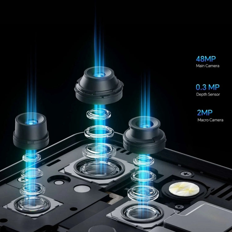 Oukitel WP52 5G三防機, 4GB+256GB, 6.6英寸聯發科天璣6100+八核，NFC，OTG, 網絡：5G