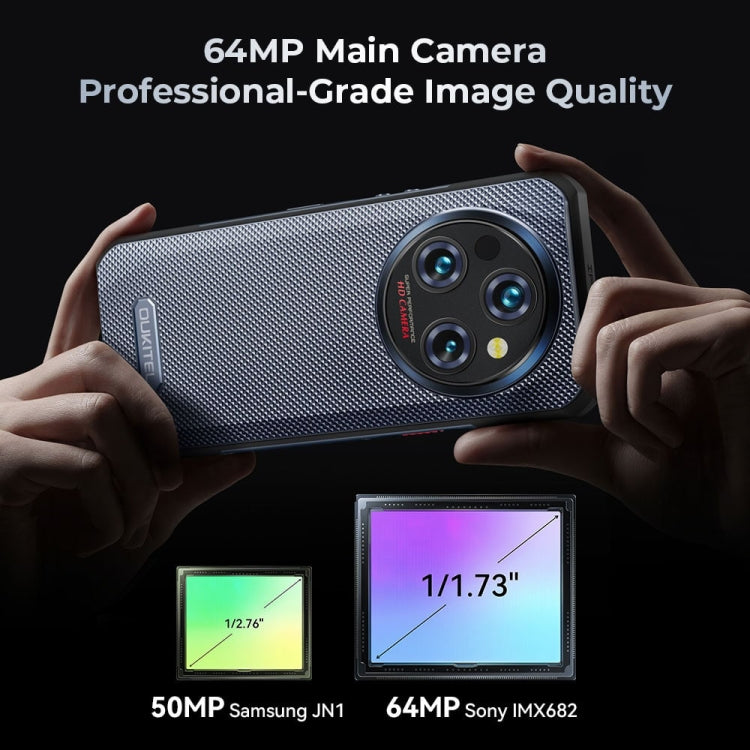 Oukitel WP35 5G，8GB+256GB，IP68/IP69K三防機, 6.6英寸 天璣6100+八核，NFC, OTG, 網絡：5G