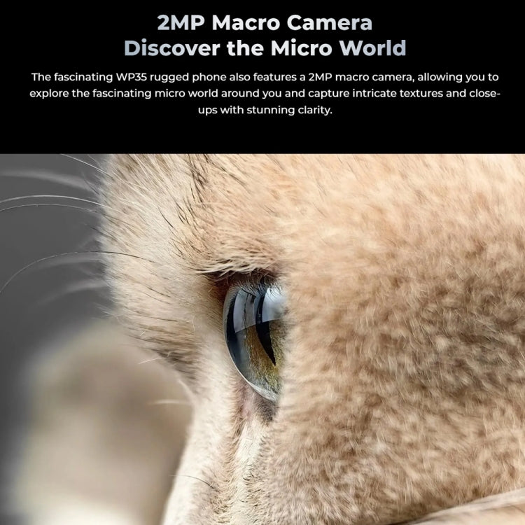 Oukitel WP35 5G，8GB+256GB，IP68/IP69K三防機, 6.6英寸 天璣6100+八核，NFC, OTG, 網絡：5G