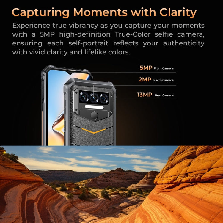 Oukitel WP38，12GB+256GB，IP68/IP69K三防機, 6.52英寸聯發科MT8788八核，NFC, OTG, 網絡：4G