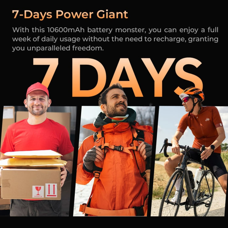 Oukitel WP38，12GB+256GB，IP68/IP69K三防機, 6.52英寸聯發科MT8788八核，NFC, OTG, 網絡：4G