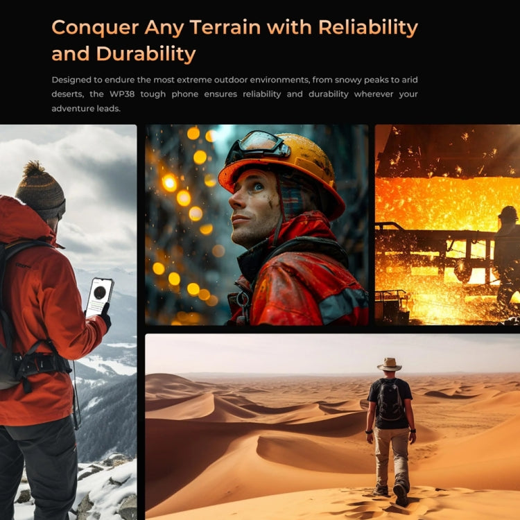 Oukitel WP38，12GB+256GB，IP68/IP69K三防機, 6.52英寸聯發科MT8788八核，NFC, OTG, 網絡：4G