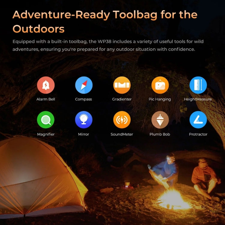 Oukitel WP38，12GB+256GB，IP68/IP69K三防機, 6.52英寸聯發科MT8788八核，NFC, OTG, 網絡：4G